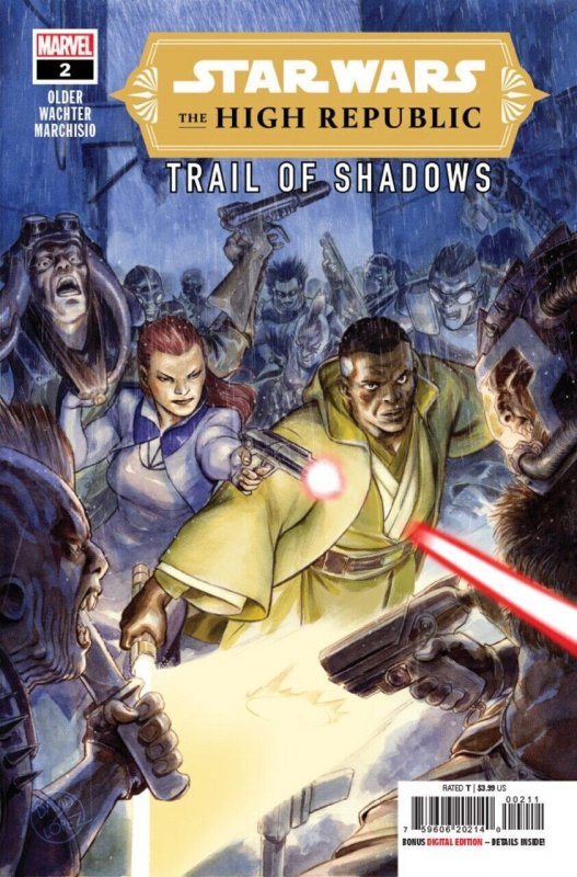 Star Wars: The High Republic: Trail of Shadows #2 (2021), raw comic book in NM condition — front cover
