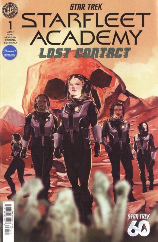 Star Trek: Starfleet Academy--Lost Contact #1 (IDW Publishing, 2026), raw, ungraded comic book — front cover
