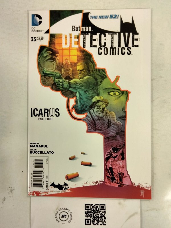 Detective Comics #33 (DC Comics, 2014), raw comic book in NM condition — front cover