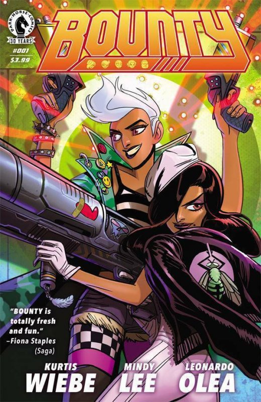 Bounty #1 (Dark Horse Comics, 2016), raw, ungraded comic book — front cover