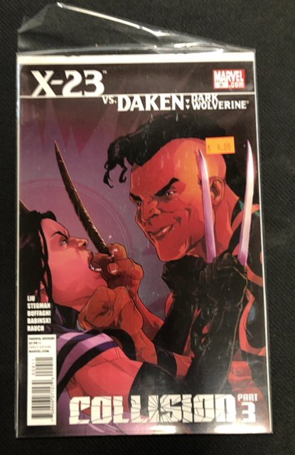 X-23 #9 (Marvel Comics, 2011), raw, ungraded comic book — front cover