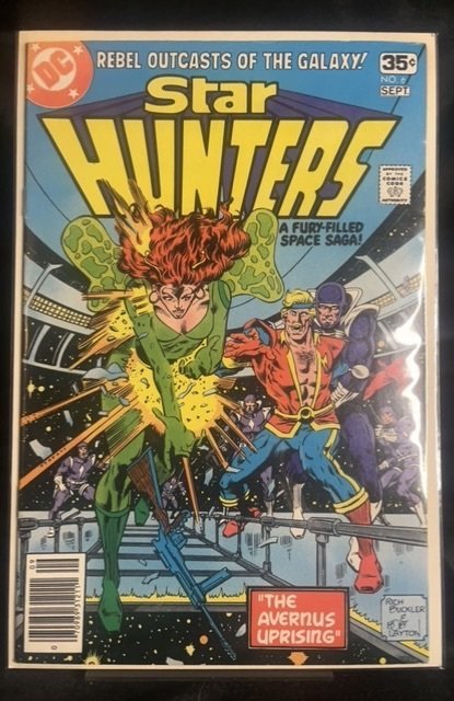 Star Hunters #6 (DC Comics, 1978), raw, ungraded comic book — front cover