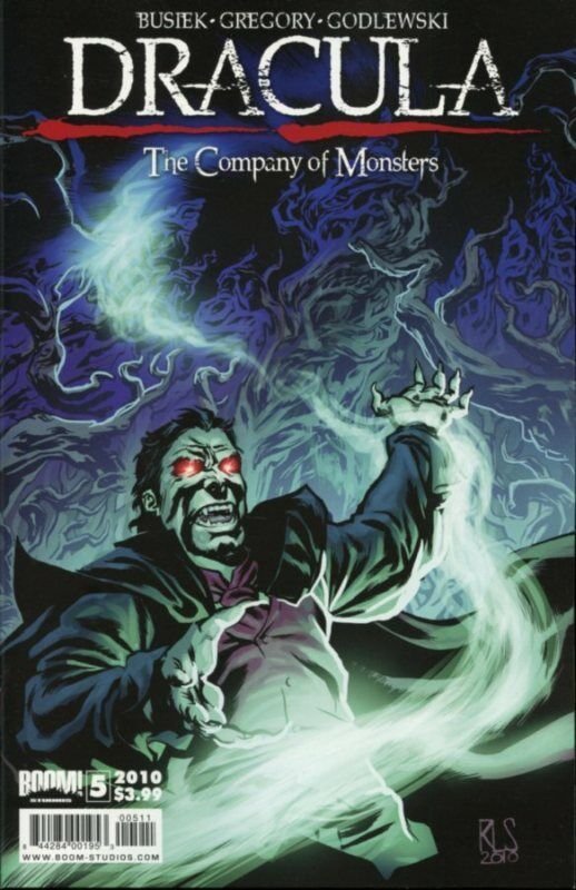 Dracula: The Company of Monsters #5 (Boom! Studios), raw, ungraded comic book — front cover