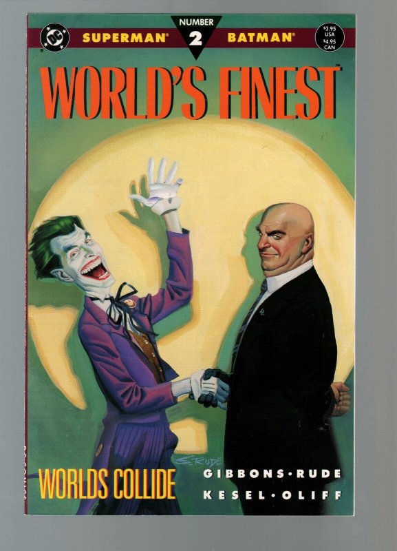 Superman & Batman: World's Finest #2, raw, ungraded comic book — front cover