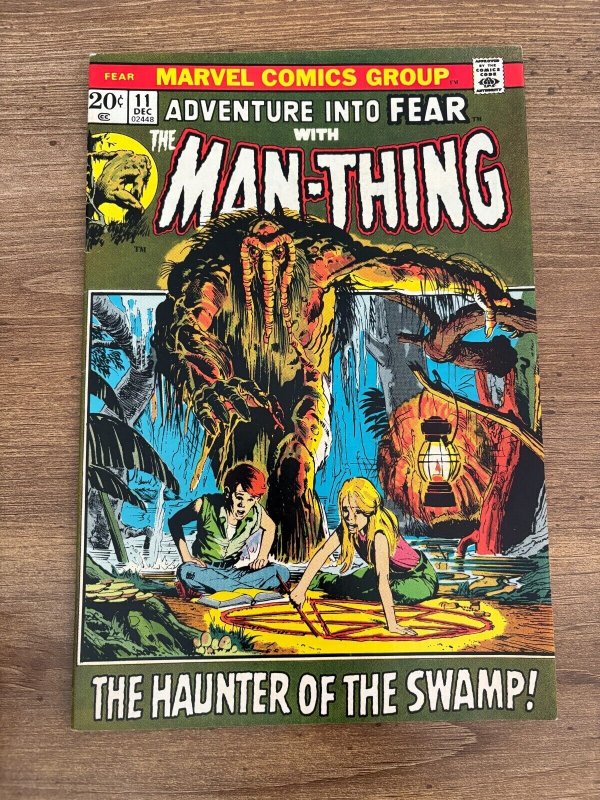 Fear #11 (Marvel Comics), raw comic book in VF/NM condition — front cover