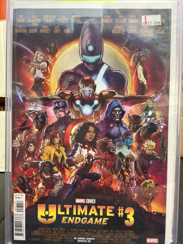 Ultimate Endgame #3 (2026), raw, ungraded comic book — front cover