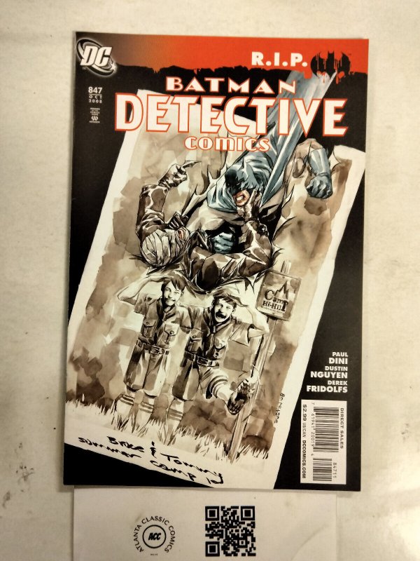 Detective Comics #847 (DC Comics), raw comic book in NM condition — front cover