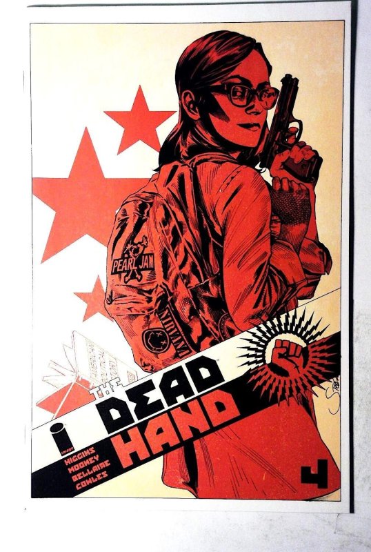 The Dead Hand #4 (Image Comics, 2018), raw, ungraded comic book — front cover