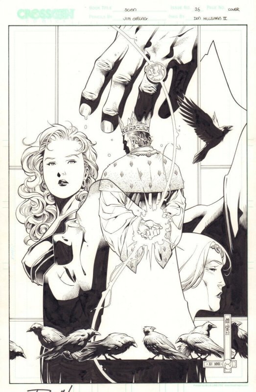 Scion #36 (2003), raw, ungraded comic book — front cover
