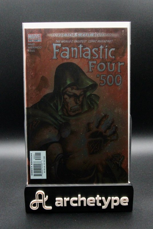Fantastic Four [Director's Cut] #500 (Marvel Comics, 2003), raw, ungraded comic book — front cover