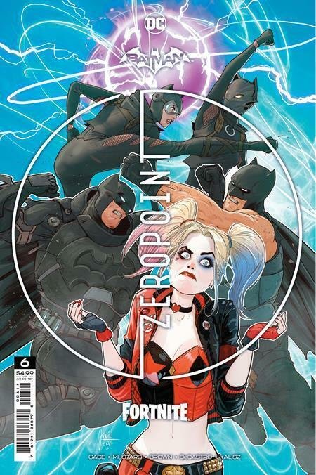 Batman Fortnite Zero Point #6 (DC Comics, 2021), raw, ungraded comic book — front cover