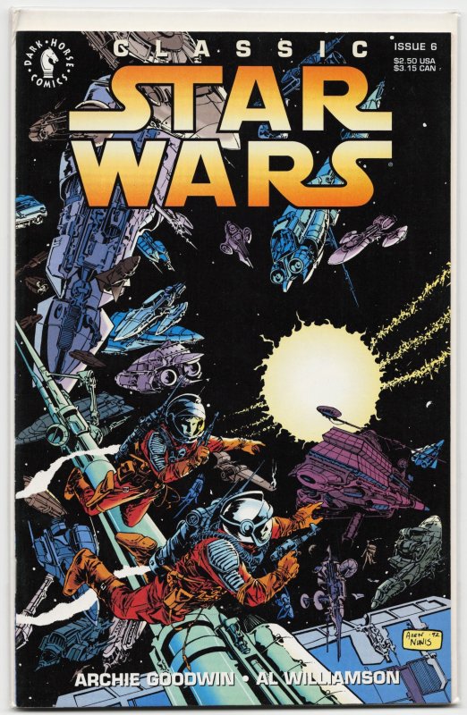 Classic Star Wars #6 (Dark Horse Comics, 1993), raw, ungraded comic book — front cover