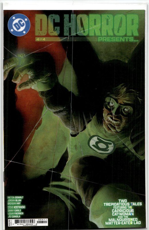 DC Horror Presents #4 (DC Comics, 2021), raw, ungraded comic book — front cover
