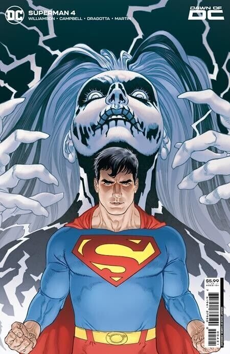 Superman #4 (DC Comics, 2023), raw comic book in NM condition — front cover