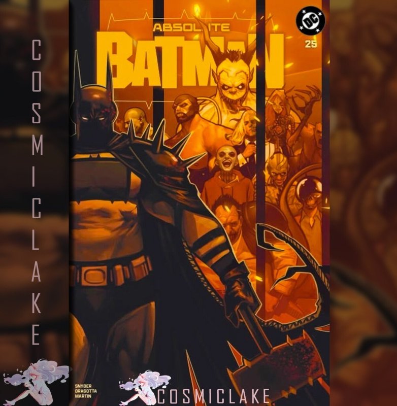 Absolute Batman #25 (DC Comics, 2025), raw, ungraded comic book — front cover