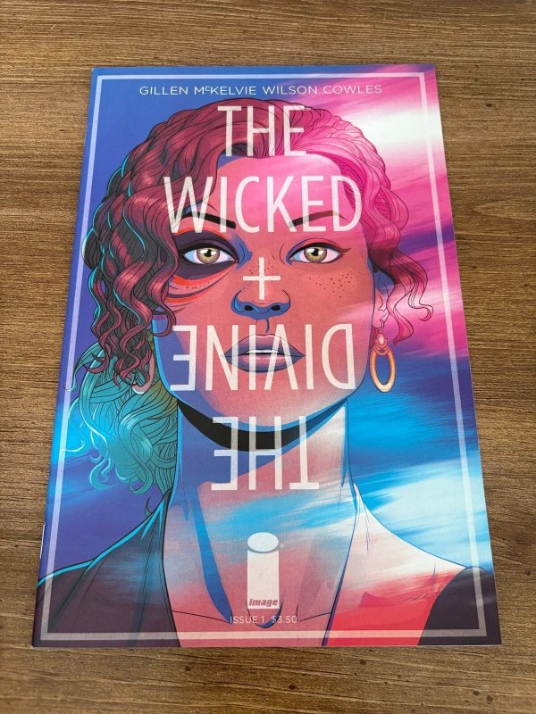 The Wicked + the Divine #1 (Image Comics, 2014), raw comic book in NM condition — front cover