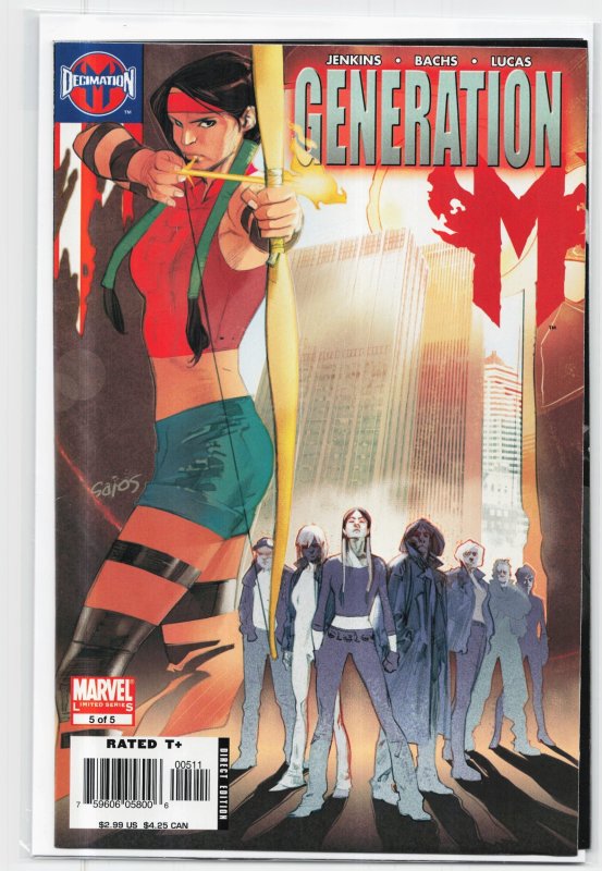 Generation M #5 (2006), raw, ungraded comic book — front cover