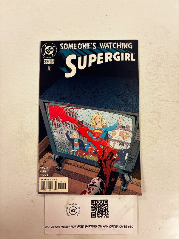 Supergirl #39 (DC Comics, 1999), raw comic book in NM condition — front cover