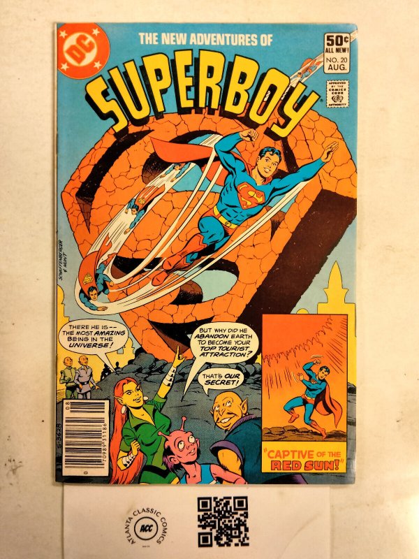 Superboy #20 (DC Comics), raw comic book in NM condition — front cover
