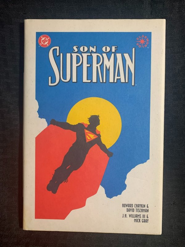1999 SON OF Superman by Howard Chaykin Hc/dj Vf+/vf 1st DC Comics (DC Comics, 1999), raw comic book in VF+ condition — front cover