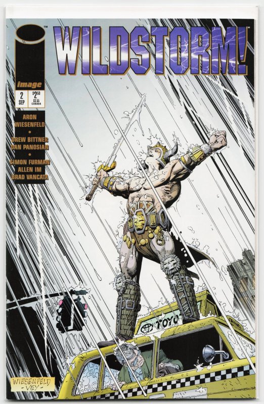 WildStorm! #2 (Image Comics, 1995), raw, ungraded comic book — front cover