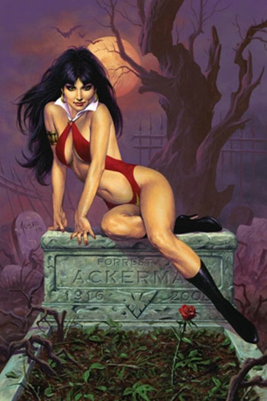 Vampirella #1, raw, ungraded comic book — front cover