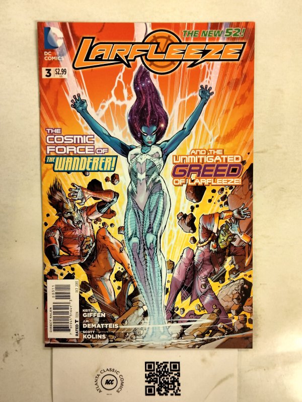 Larfleeze #3 (DC Comics), raw comic book in NM condition — front cover