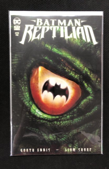 Batman Reptilian #1 (DC Comics, 2021), raw, ungraded comic book — front cover