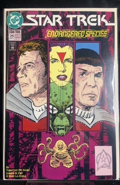 Star Trek #29 (DC Comics, 1992), raw, ungraded comic book — front cover