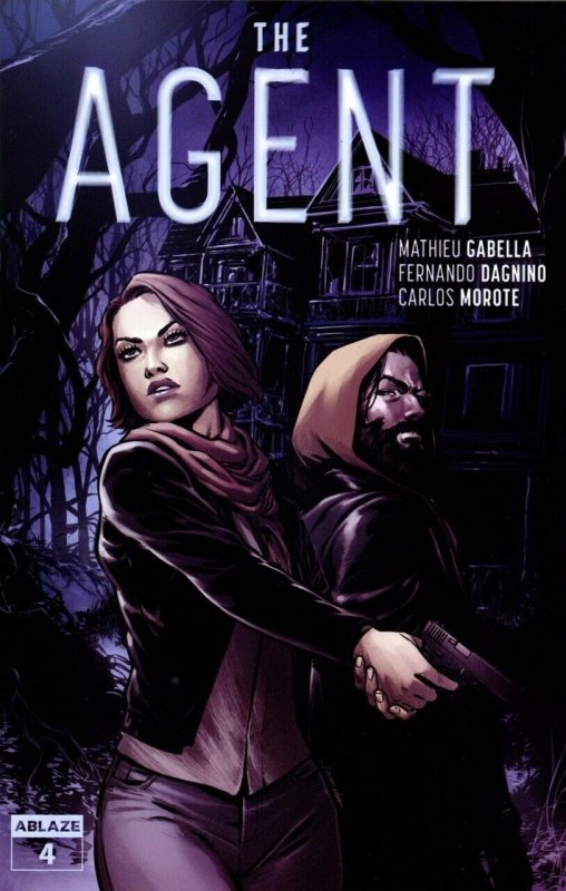 The Agent #4 (2023), raw comic book in VF/NM condition — front cover