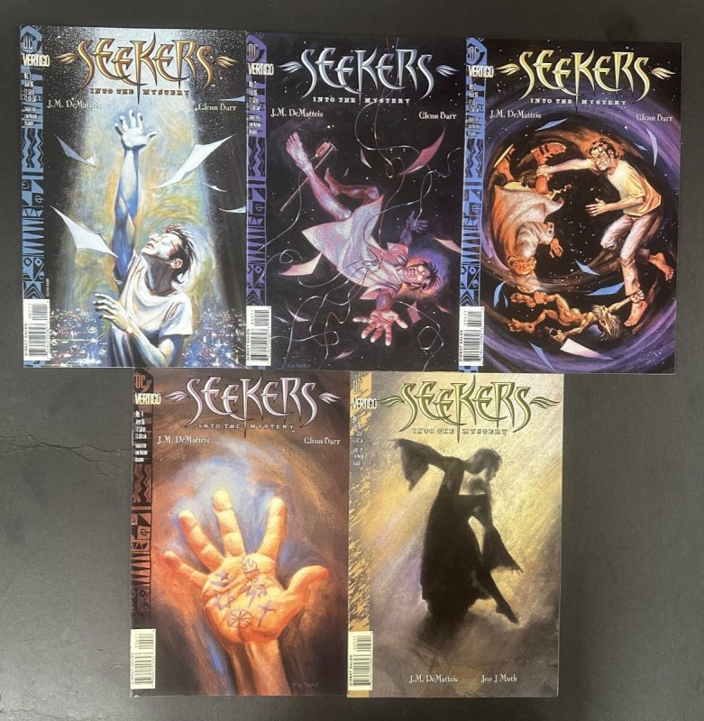 Seekers into the Mystery (1996) #1-10 Fn/vf Lot of 10 Vertigo (DC Comics, 1996), raw comic book in FN/VF condition — front cover