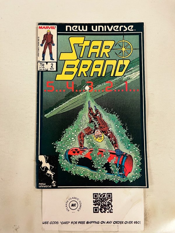 Star Brand #2 (Marvel Comics), raw comic book in NM condition — front cover