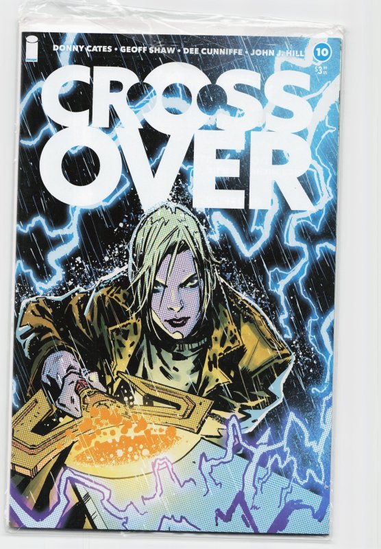 Crossover #10 (Image Comics, 2021), raw, ungraded comic book — front cover