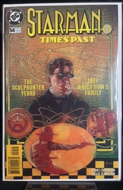 Starman #54 (DC Comics, 1999), raw, ungraded comic book — front cover