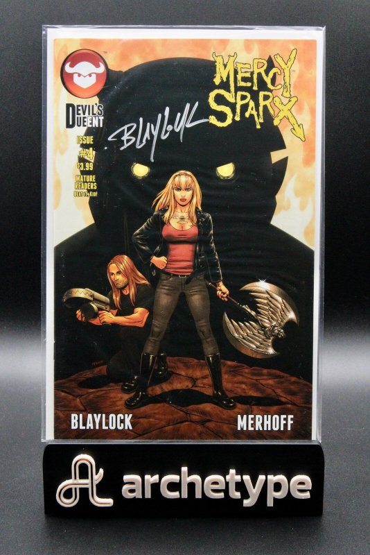 Mercy Sparx #4 (2013), raw, ungraded comic book — front cover