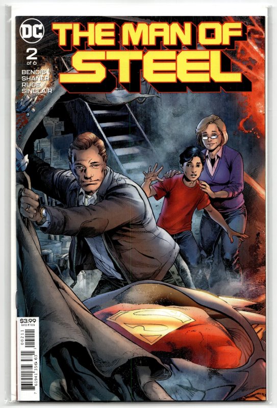 The Man of Steel #2 (DC Comics, 2018), raw, ungraded comic book — front cover