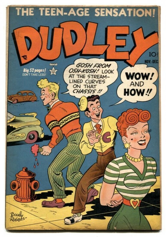 Dudley #1 (1949), raw comic book in VG condition — front cover