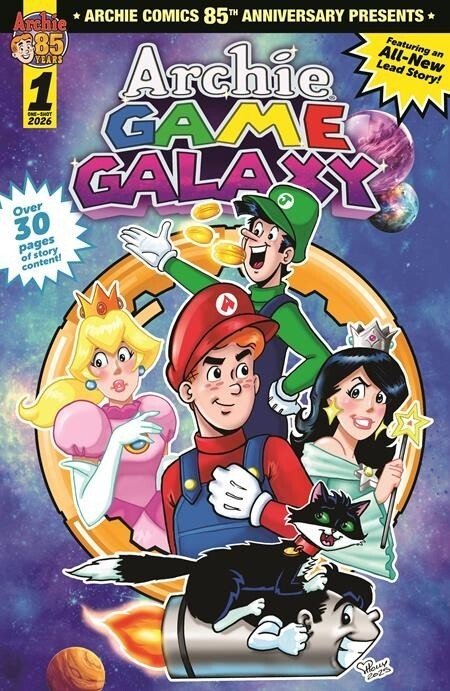 Archie Game Galaxy #1 (2026), raw, ungraded comic book — front cover