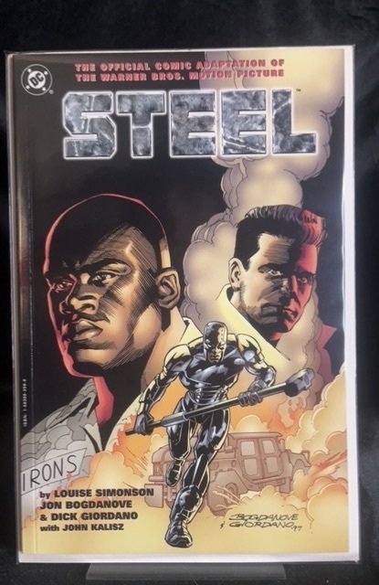Steel Movie Adaptation (1997) (1997), raw, ungraded comic book — front cover