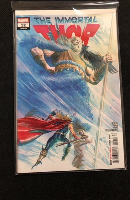 The Immortal Thor #12 (Marvel Comics, 2024), raw, ungraded comic book — front cover