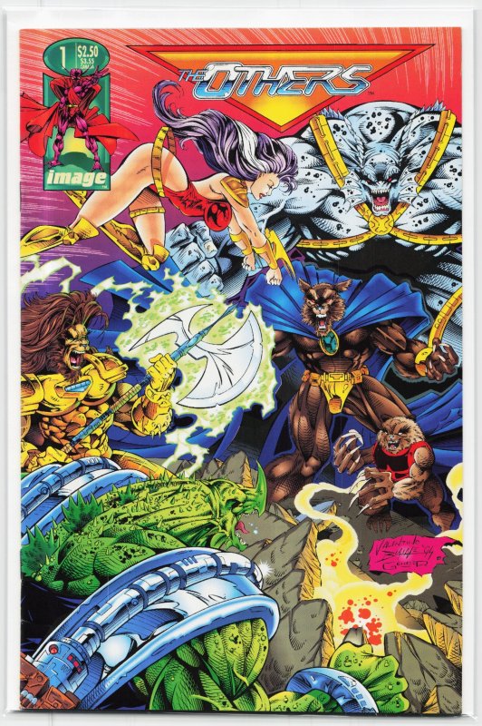 The Others #1 (1995), raw, ungraded comic book — front cover