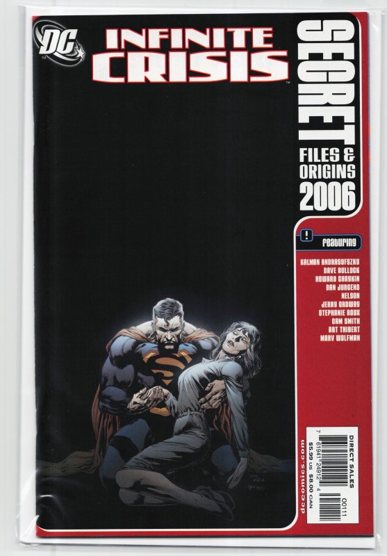 Infinite Crisis Secret Files (2006) Superman (2006), raw, ungraded comic book — front cover