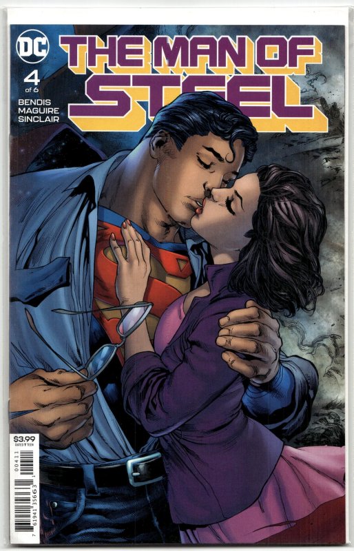 The Man of Steel #4 (DC Comics, 2018), raw, ungraded comic book — front cover