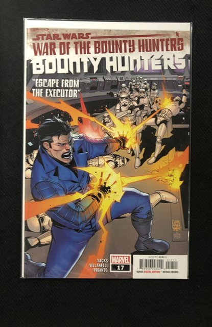 Star Wars: Bounty Hunters #17 (2022), raw, ungraded comic book — front cover