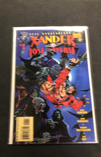 Gene Roddenberry's Xander in Lost Universe #1 (1995), raw, ungraded comic book — front cover