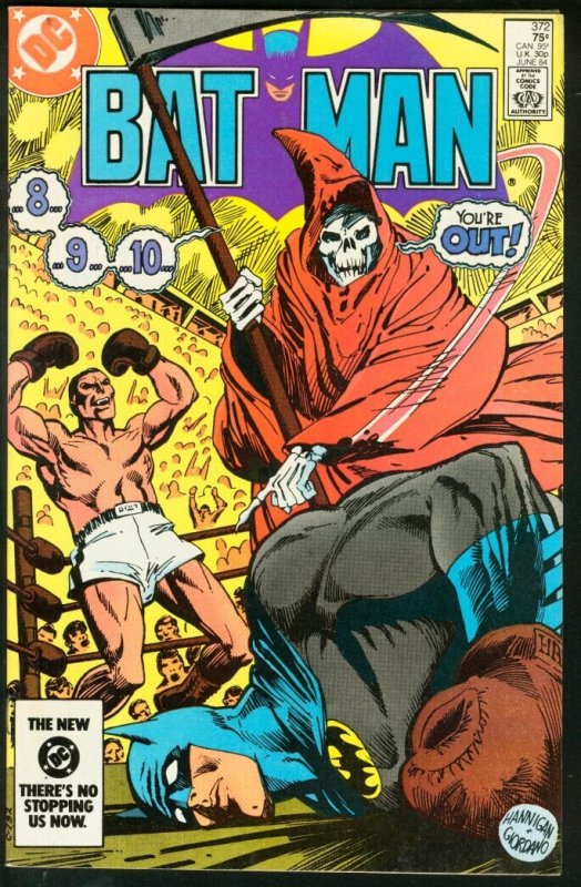 Batman #372-1984-Dc VF (DC Comics), raw comic book in VF condition — front cover