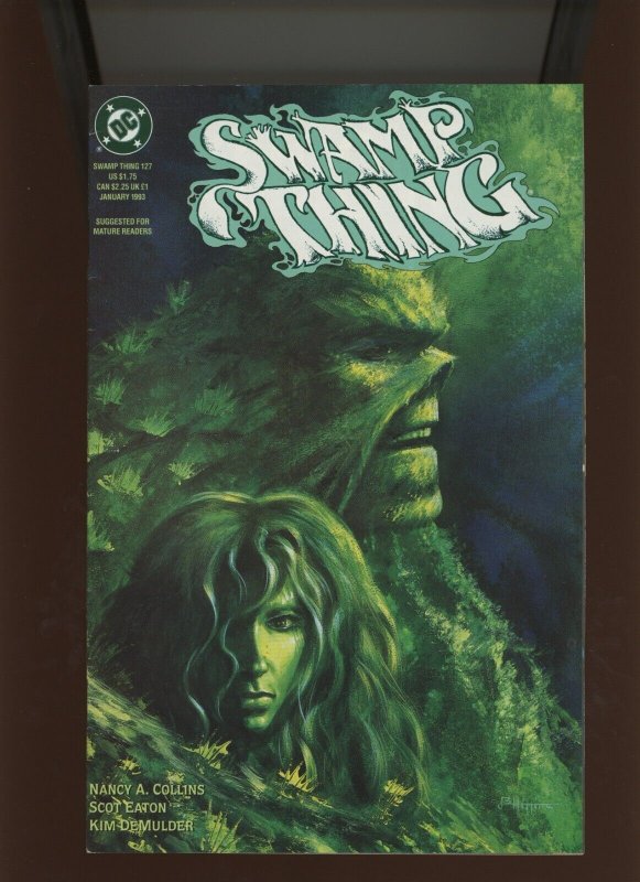 Swamp Thing #127 (DC Comics, 1993), raw comic book in 8.0 condition — front cover