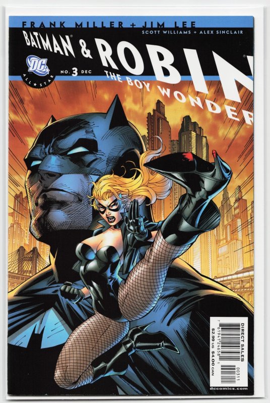 All Star Batman & Robin, the Boy Wonder #3 (DC Comics, 2005), raw, ungraded comic book — front cover