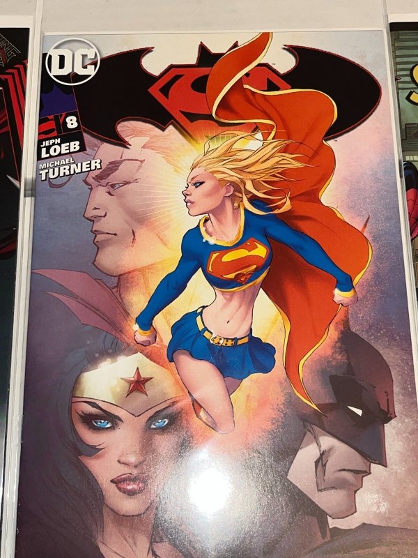 Superman Batman #8 (2017), raw comic book in NM- condition — front cover