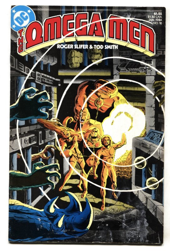 Omega Men #10 - 1984 - DC - VF- - Comic Book (DC Comics, 1984), raw comic book in VF- condition — front cover